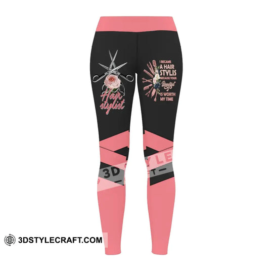 Women Clothing, Hairdresser Legging Sportwear, Legging Pants For Women style option 4
