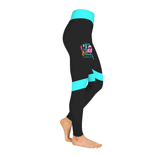 Women Clothing, Hairdresser Legging Sportwear, Legging Pants For Women style option 3