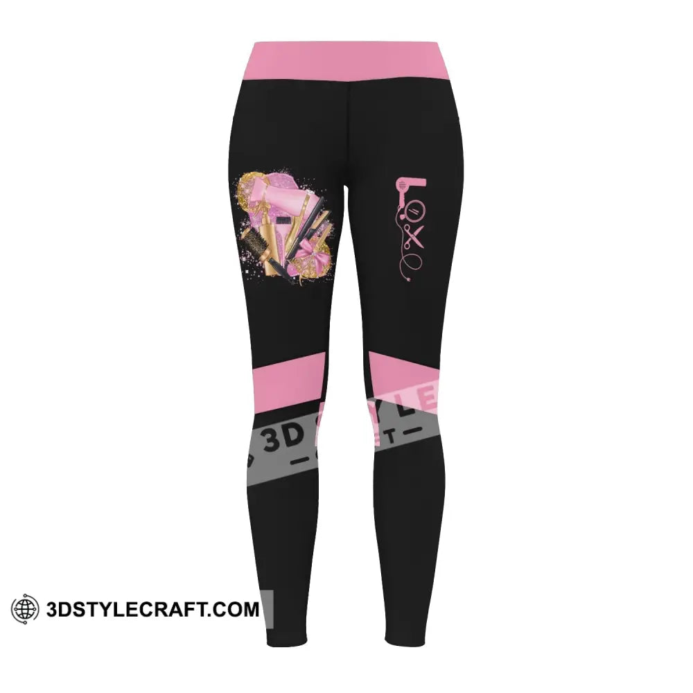 Women Clothing Hairdresser Legging Sportwear Pants For