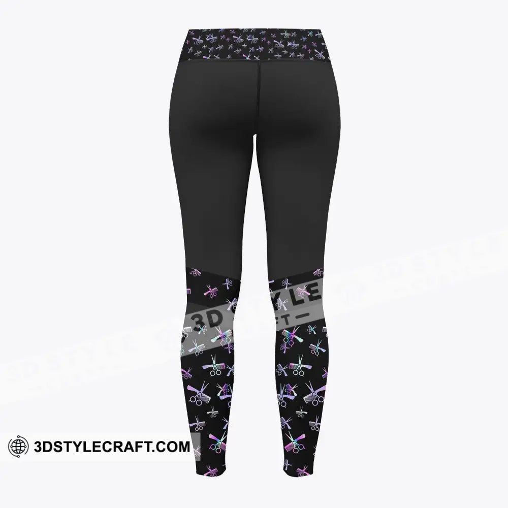 Women Clothing Hairdresser Legging Sportwear Pants For