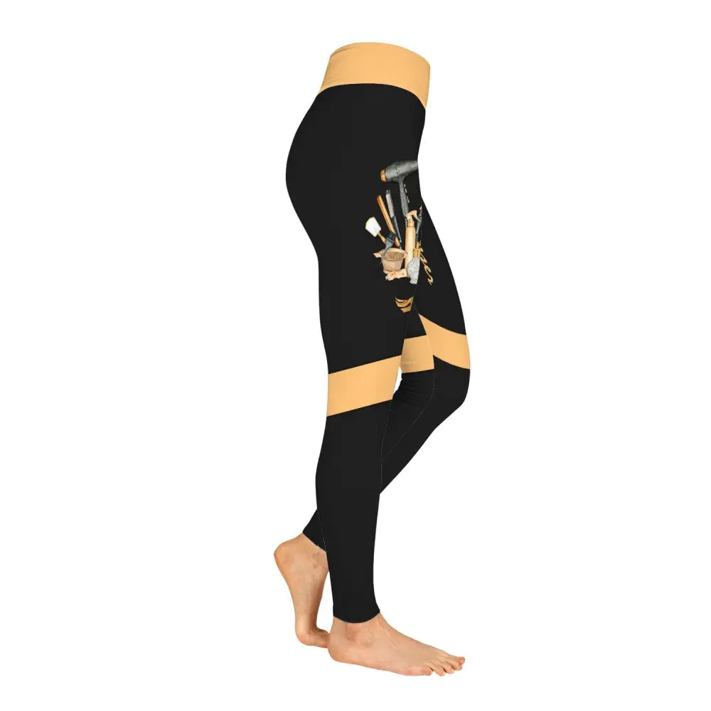 Women Clothing Hairdresser Legging Sportwear Pants For