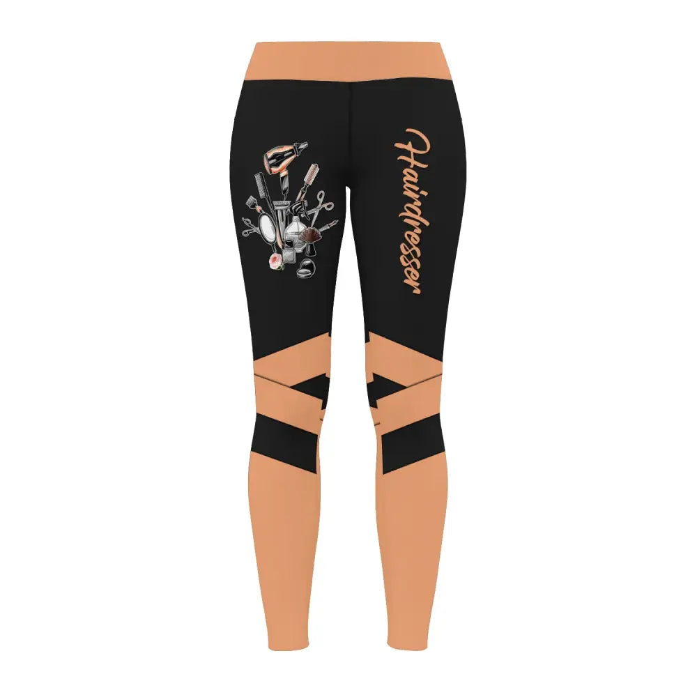 Women Clothing Hairdresser Legging Sportwear Pants For