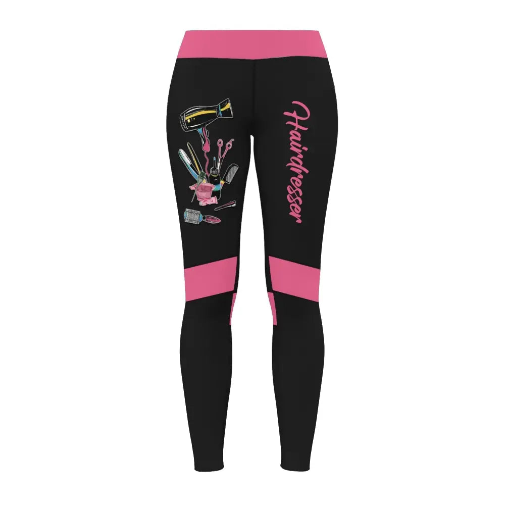 Women Clothing Hairdresser Legging Sportwear Pants For