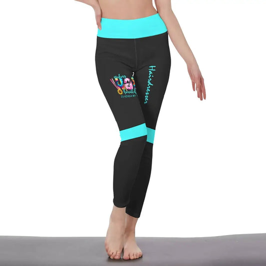 Women Clothing Hairdresser Legging Sportwear Pants For S