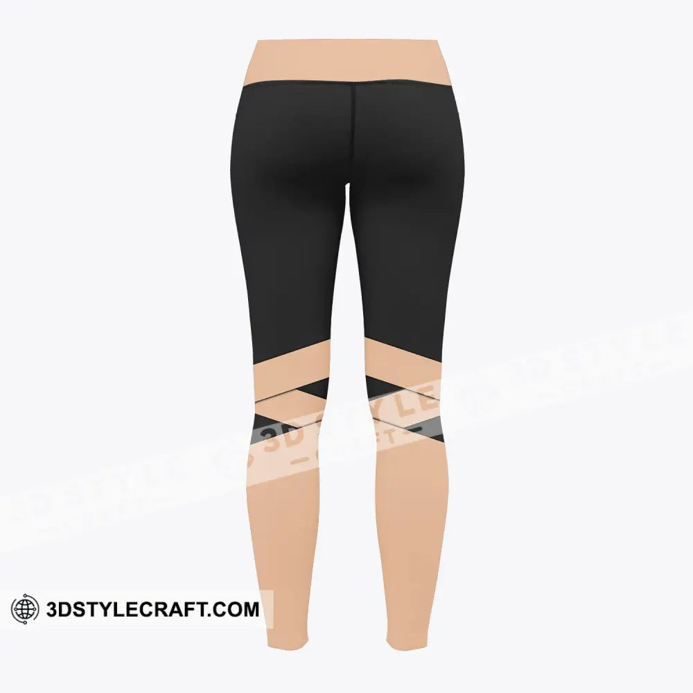 Women Clothing Nail Tech Sportwear Legging Pants For