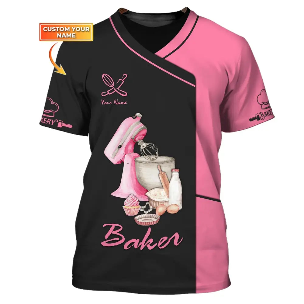 Women Shirt Baking Lover Baker Sportwear T-Shirt / S