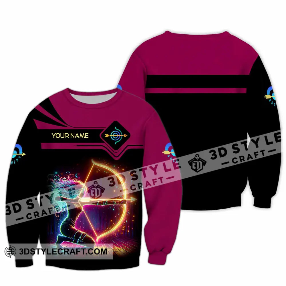 Women Shirt Custom Archery Shirt Long Sleeve / S T shirt
