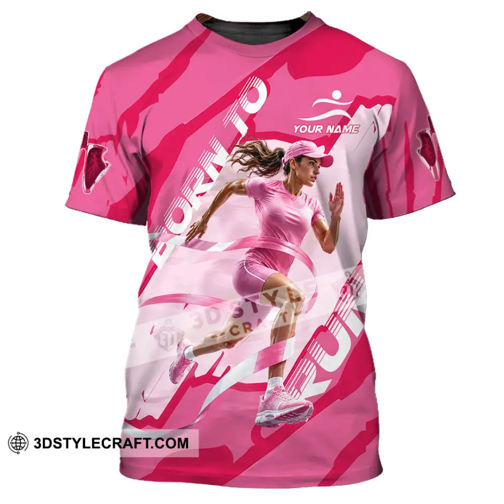 Women Shirt - Custom Born To Run Shirt - T-Shirt / S - T-shirt