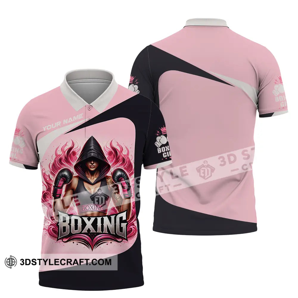 Women Shirt - Custom Boxing 3D Shirt Polo Shirt / S T-shirt