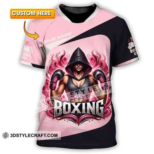 Women Shirt - Custom Boxing 3D Shirt style option 1
