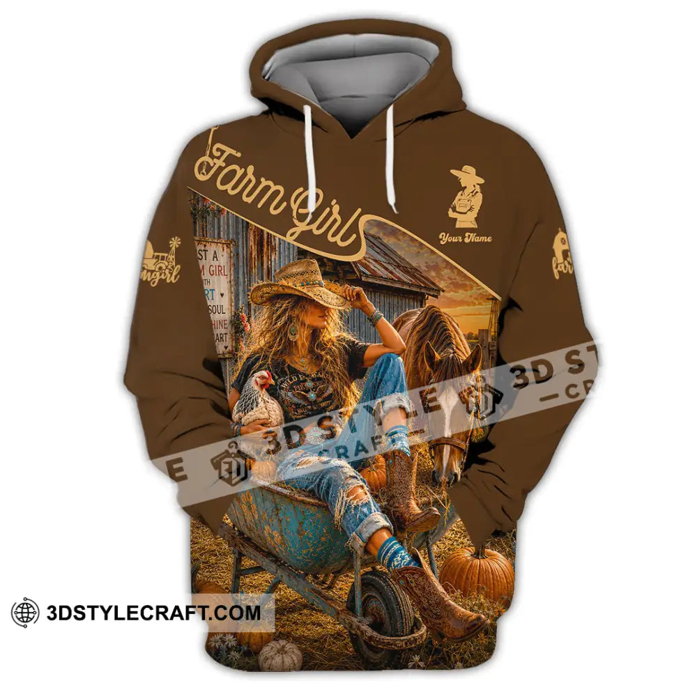 Women Shirt - Custom Cowgirl Shirt - Hoodie / S - T-shirt