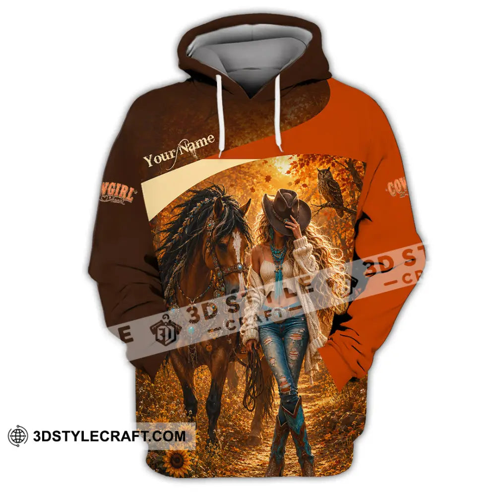Women Shirt - Custom Cowgirl Shirt - Hoodie / S - T-shirt