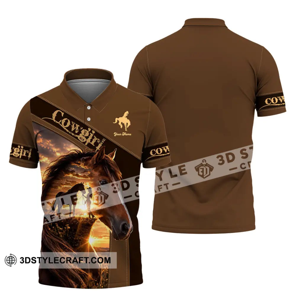 Women Shirt - Custom Cowgirl Shirt - Polo Shirt / S - T-shirt