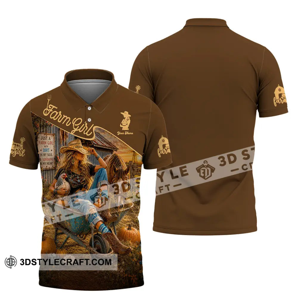Women Shirt - Custom Cowgirl Shirt - Polo Shirt / S - T-shirt