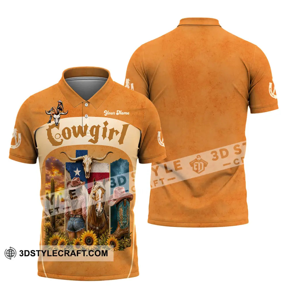 Women Shirt - Custom Cowgirl Shirt - Polo Shirt / S - T-shirt