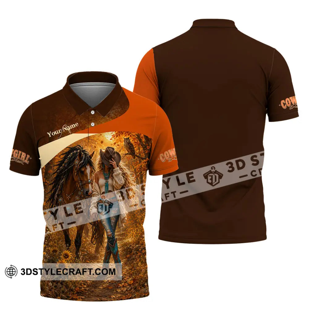 Women Shirt - Custom Cowgirl Shirt - Polo Shirt / S - T-shirt