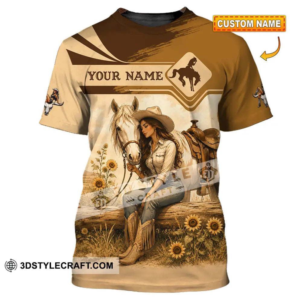 Women Shirt - Custom Cowgirl Shirt - T-shirt