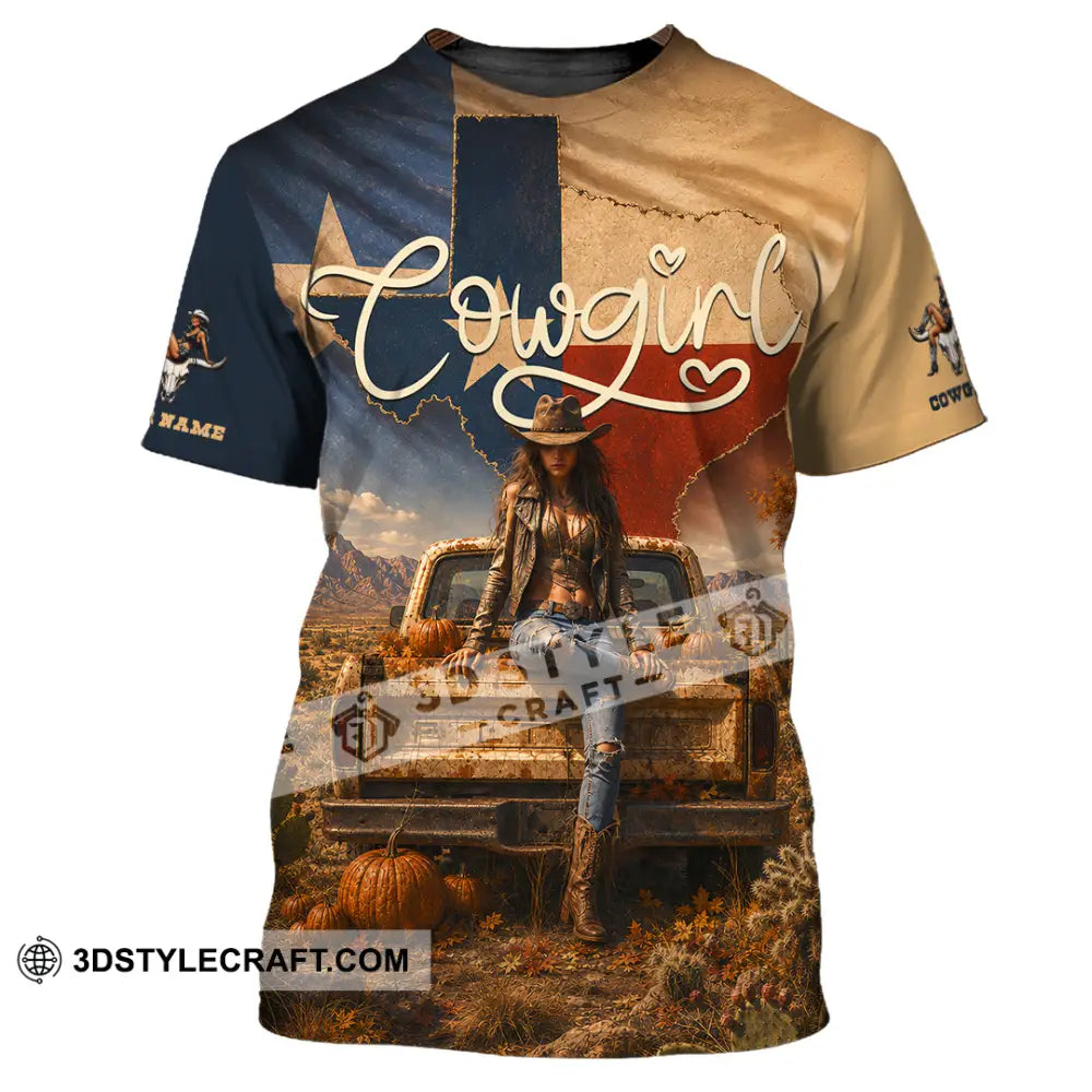 Women Shirt - Custom Cowgirl Shirt - T-Shirt / S - T-shirt