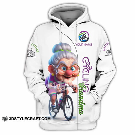 Women Shirt - Custom Cycling Grandma Sports Shirt style option 3