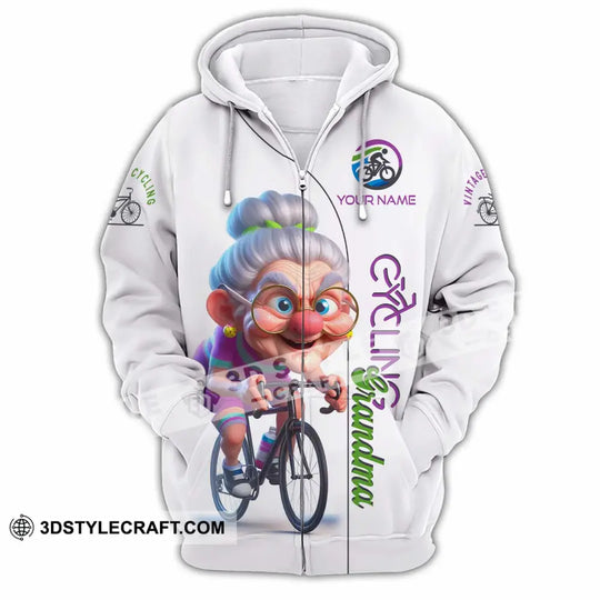 Women Shirt - Custom Cycling Grandma Sports Shirt style option 2