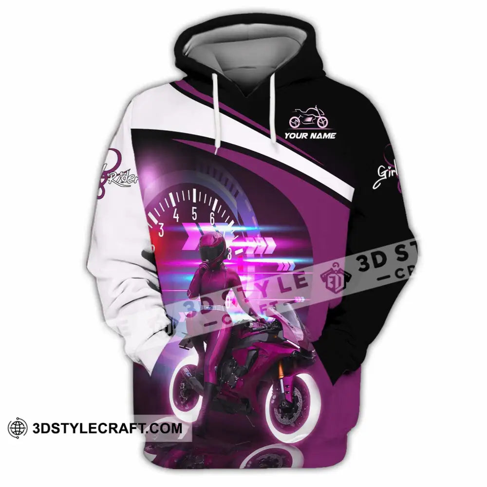 Women Shirt - Custom Girl Rider Shirt - Hoodie / S - T-shirt