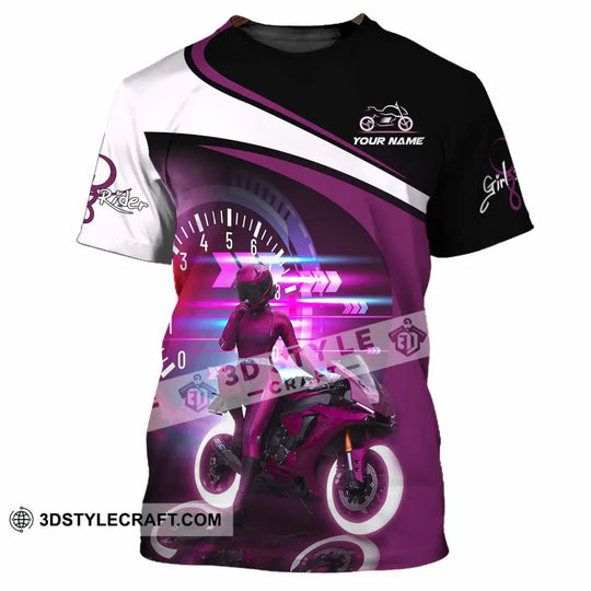 Women Shirt - Custom Girl Rider Shirt style option 2