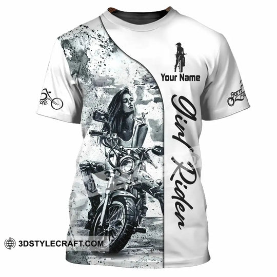 Women Shirt - Custom Girl Rider Shirt style option 4