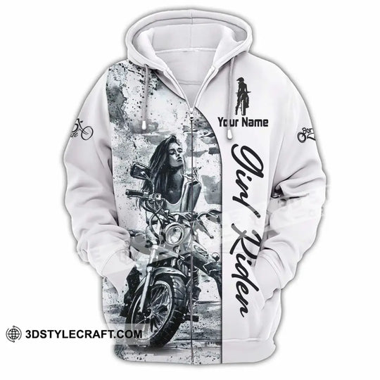 Women Shirt - Custom Girl Rider Shirt style option 3