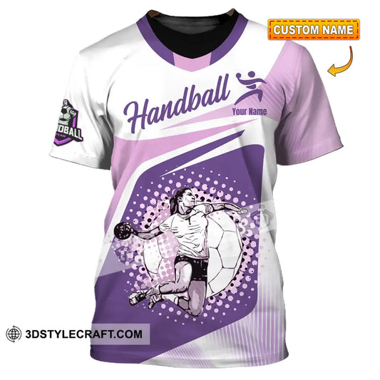 Women Shirt - Custom Handball 3D Shirt - T-shirt