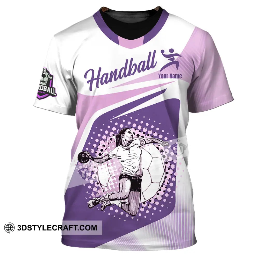 Women Shirt - Custom Handball 3D Shirt - T-Shirt / S - T-shirt