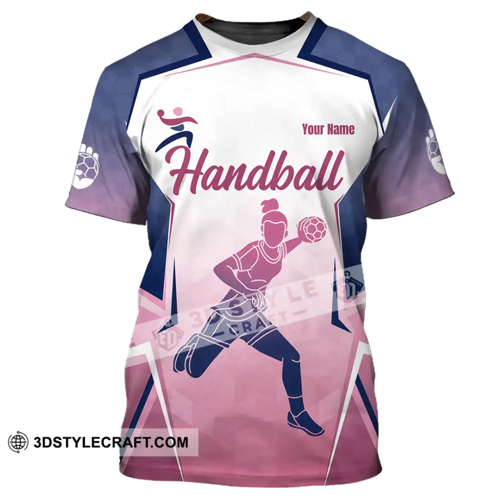 Women Shirt - Custom Handball 3D Shirt - T-Shirt / S - T-shirt