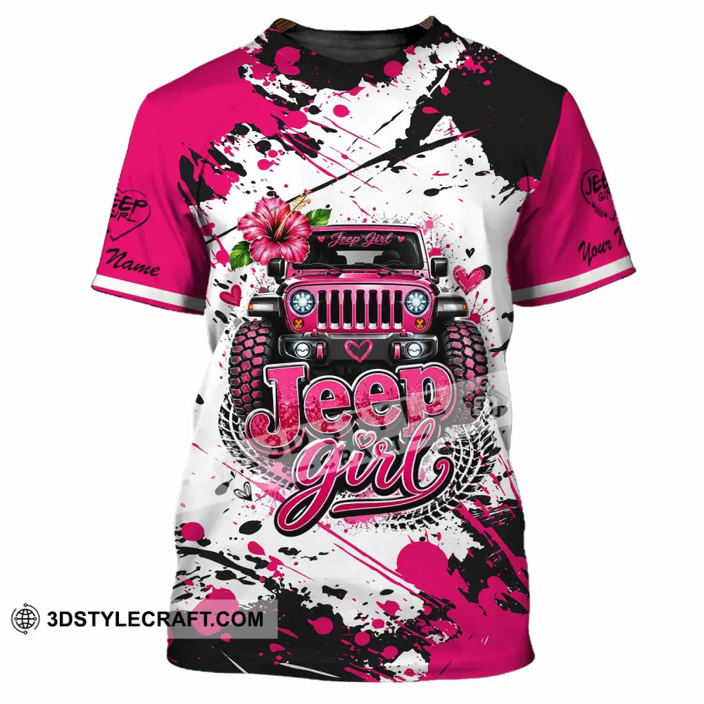 Women Shirt - Custom Jeep Girl Shirt - T-Shirt / S - T-shirt