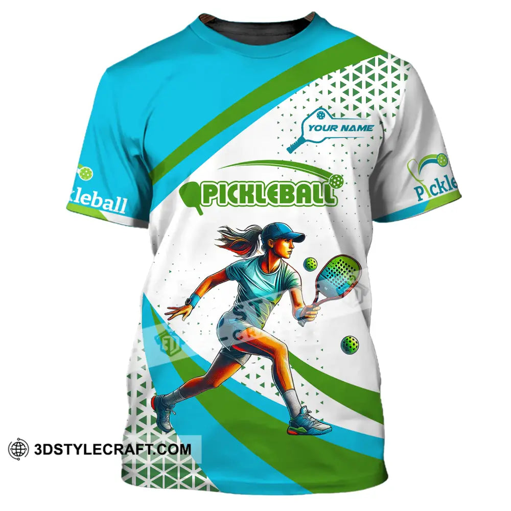 Women Shirt - Custom Name Sport Pickleball Classic T-Shirt / S T-Shirt