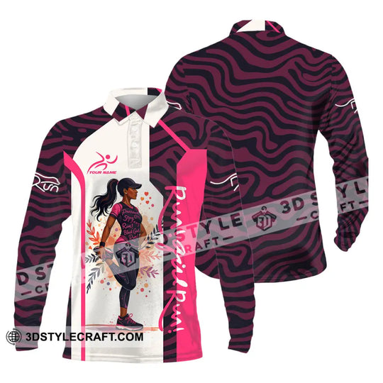 Women Shirt - Custom Run Girl Run 3D Shirt style option 4