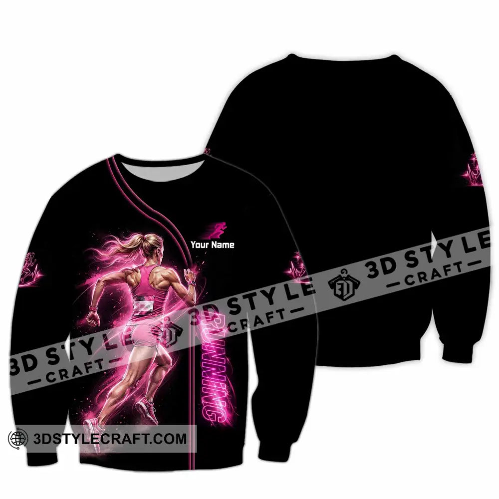 Women Shirt - Custom Running Shirt - Long Sleeve / S - T-shirt
