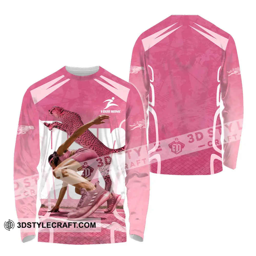 Women Shirt - Custom Running Shirt - Long Sleeve Shirt / S - T-shirt
