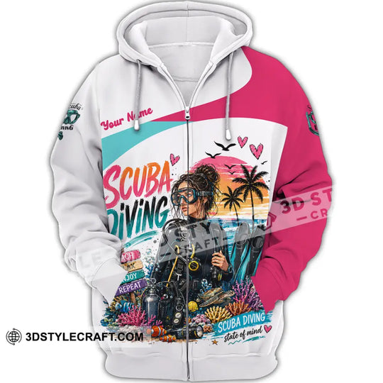 Women Shirt - Custom Scuba Diving Shirt style option 3