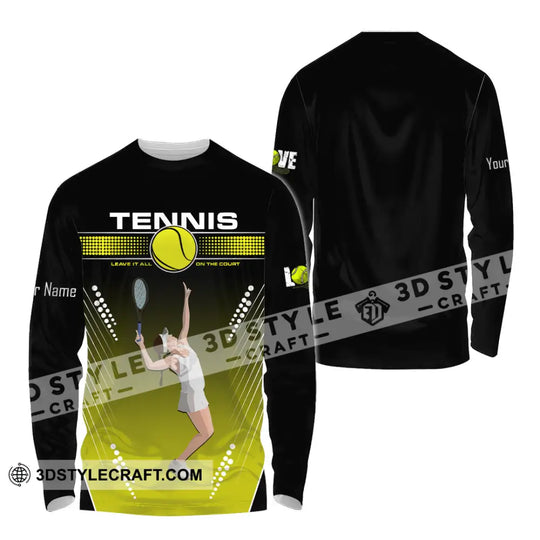 Women Shirt - Custom Tennis Player Sport Shirt style option 4