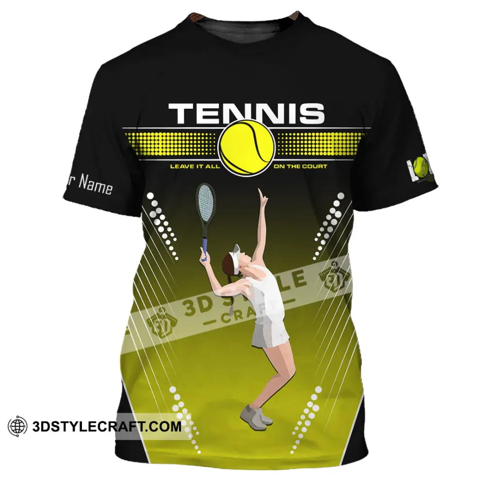 Women Shirt - Custom Tennis Player Sport Shirt T-Shirt / S T-shirt