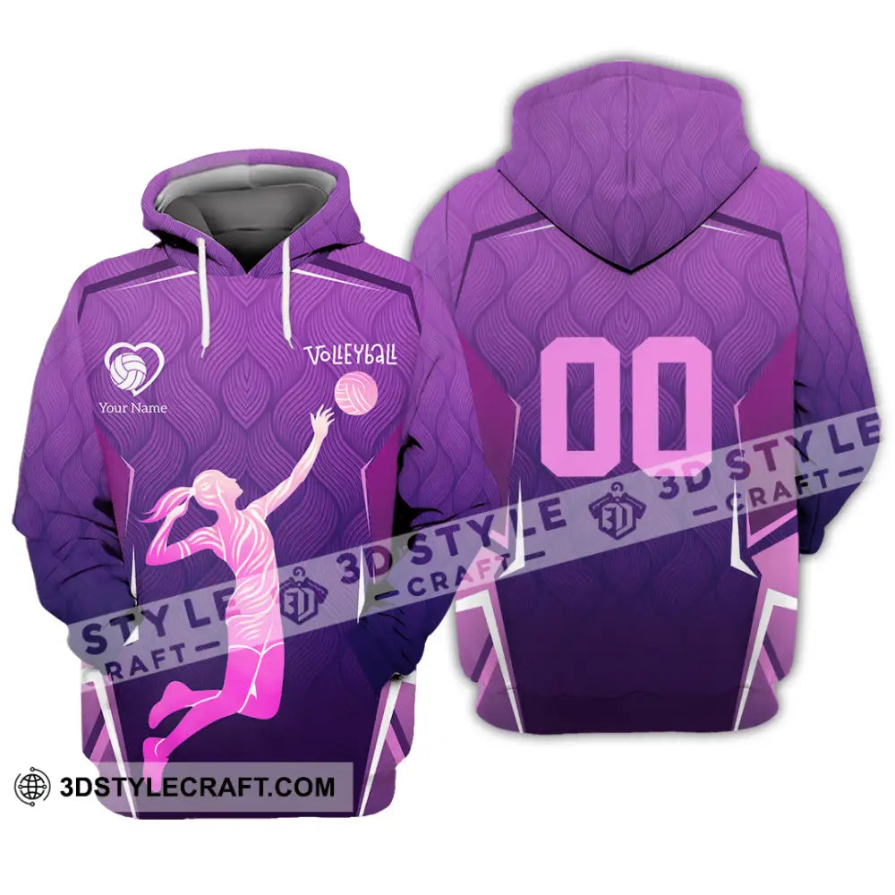 Women Shirt - Custom Volleyball 3D Shirt - Hoodie / S - T-shirt