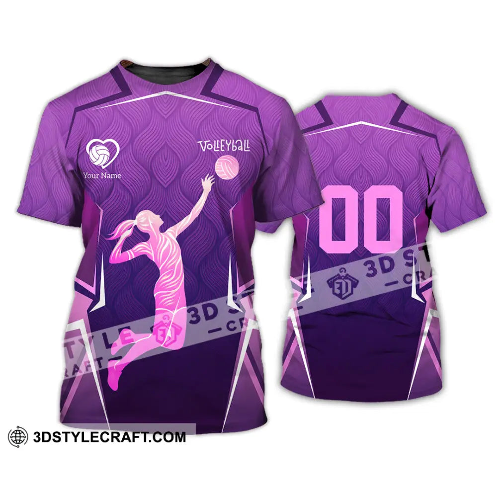 Women Shirt - Custom Volleyball 3D Shirt - T-Shirt / S - T-shirt
