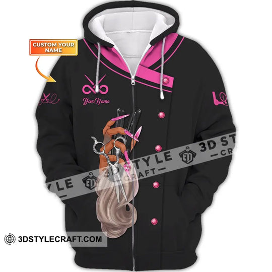 Women Shirt, Hair Stylist Shirt, Hairdresser Hoodie, Hairdresser Sportwear style option 2