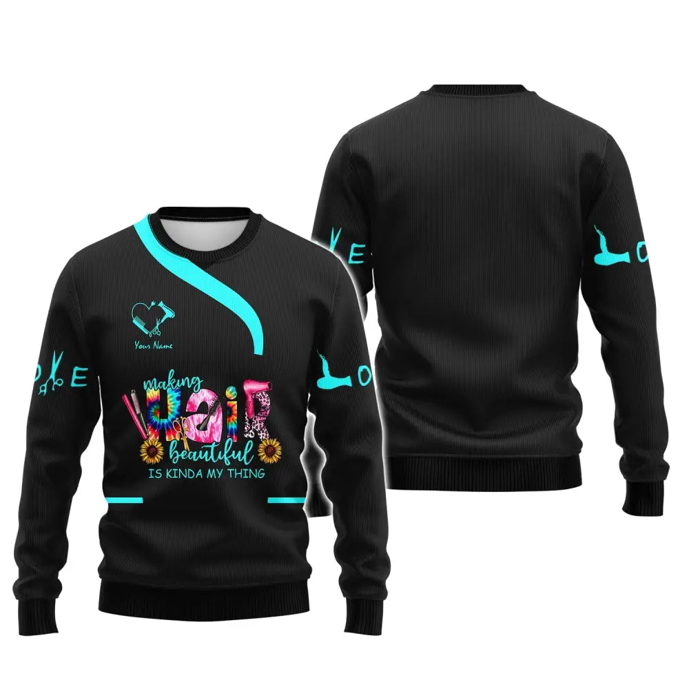 Women Shirt Hair Stylist Hairdresser Sportwear T-Shirt