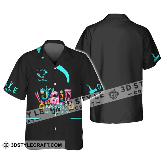 Women Shirt, Hair Stylist Shirt, Hairdresser Sportwear style option 3