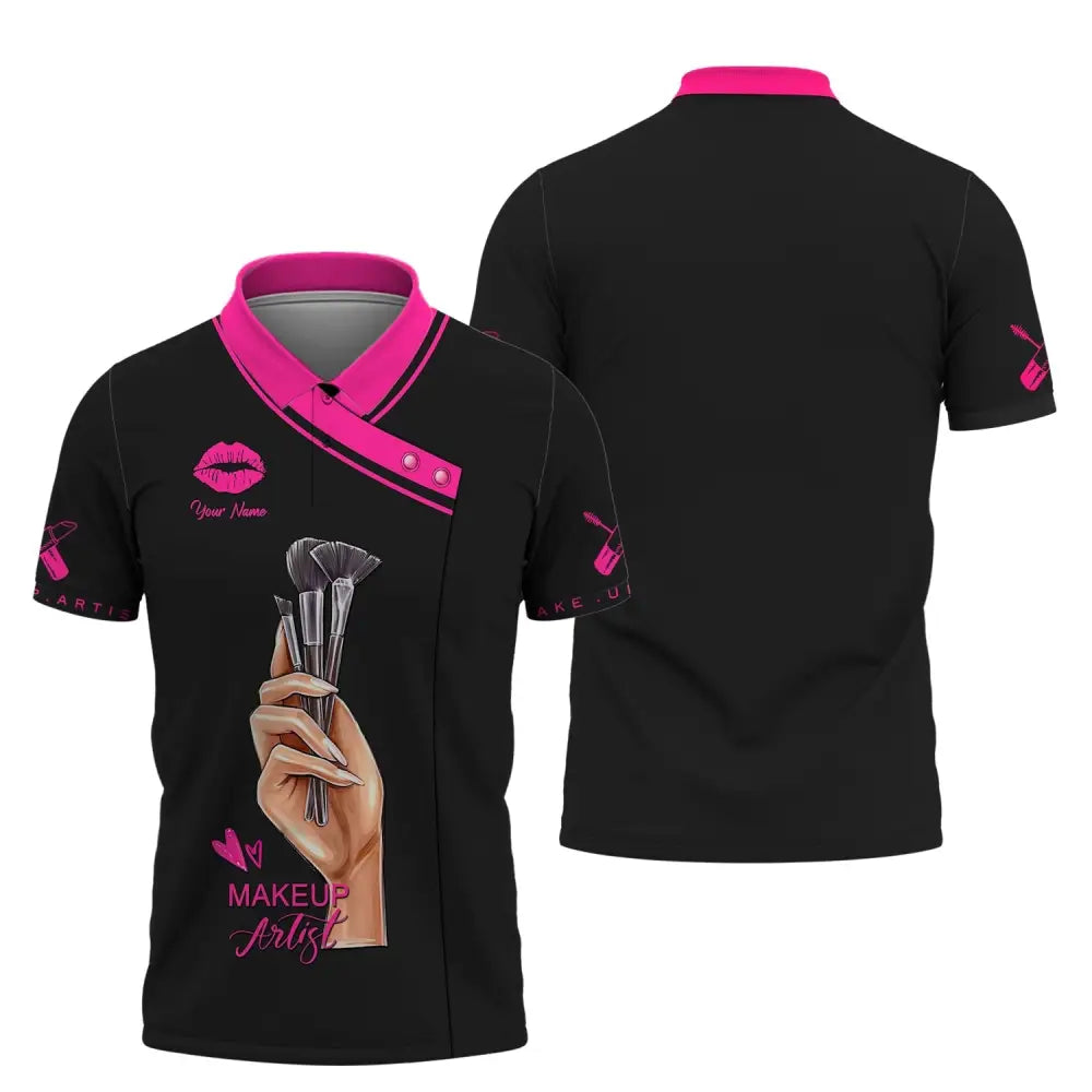 Women Shirt Makeup Artist Hoodie Sportwear Polo / S T-Shirt