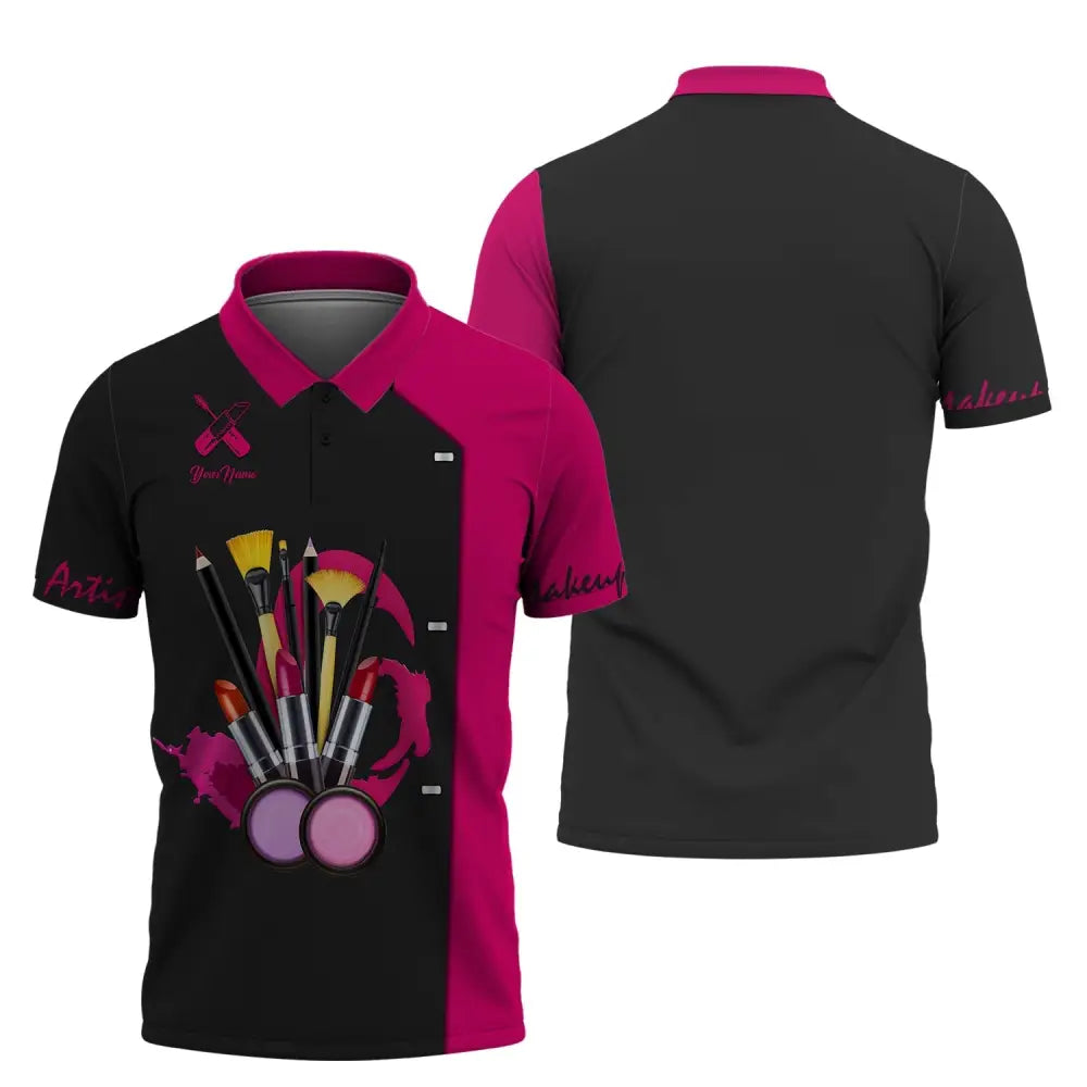 Women Shirt Makeup Artist Hoodie Sportwear Polo / S T-Shirt