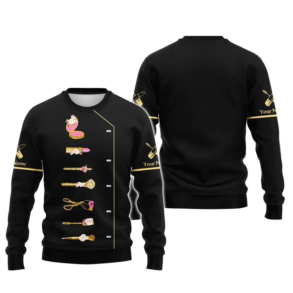 Women Shirt Makeup Artist Hoodie Sportwear T-Shirt