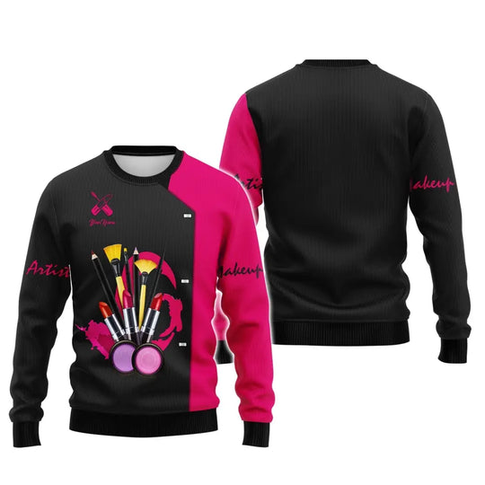 Women Shirt, Makeup Artist Shirt, Makeup Artist Hoodie, Makeup Artist Sportwear style option 4