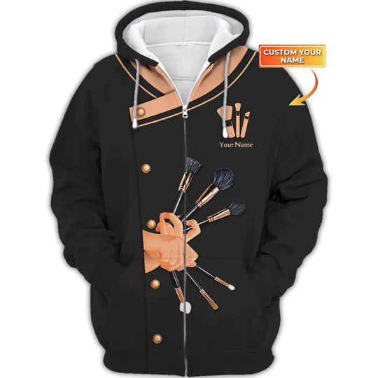 Women Shirt, Makeup Artist Shirt, Makeup Artist Hoodie, Makeup Artist Sportwear style option 2