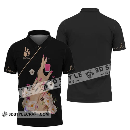 Women Shirt, Nail Technician Shirt, Nail Tech Hoodie, Nail Tech Sportwear style option 4